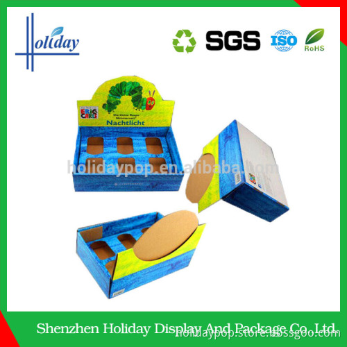 designer of paper displays cardboard counter display for book